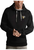 Pittsburgh Penguins Antigua Victory Hooded Sweatshirt - Black