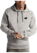 Minnesota Wild Antigua Victory Hooded Sweatshirt - Grey