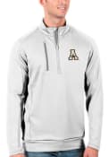 Appalachian State Mountaineers Antigua Generation 1/4 Zip Pullover - White