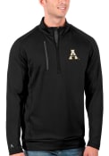 Appalachian State Mountaineers Antigua Generation 1/4 Zip Pullover - Black