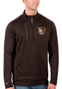 Bowling Green Falcons Antigua Generation 1/4 Zip Pullover - Brown