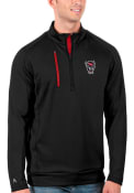 NC State Wolfpack Antigua Generation 1/4 Zip Pullover - Black