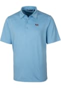 Jackson State Tigers Cutter and Buck Forge Pencil Stripe Polos Shirt - Blue