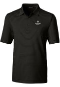 Colorado State Rams Cutter and Buck Forge Pencil Stripe Polos Shirt - Black