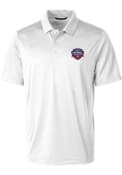 Kansas Jayhawks Cutter and Buck 2022 NCAA Basketball National Champions Prospect Textured Stretch Polo Shirt - White
