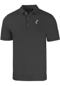 Cutter and Buck Black Cincinnati Bearcats Forge Polo