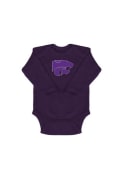 K-State Wildcats Baby Purple Mascot One Piece