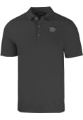 Cutter and Buck Black Cincinnati Bearcats Vault Logo Forge Eco Stretch Polo