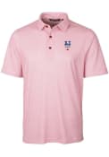 New York Mets Cutter and Buck Pike Double Dot Polos Shirt - Red
