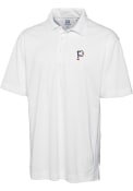 Pittsburgh Pirates Cutter and Buck Genre Polos Shirt - White