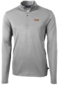 Arizona State Sun Devils Cutter and Buck Virtue Eco Pique 1/4 Zip Pullover - Grey