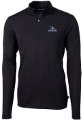 Creighton Bluejays Cutter and Buck Virtue Eco Pique 1/4 Zip Pullover - Black