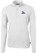 Creighton Bluejays Cutter and Buck Virtue Eco Pique 1/4 Zip Pullover - White