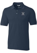 Xavier Musketeers Cutter and Buck Advantage Polo Shirt - Navy Blue