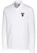 Howard Bison Cutter and Buck Advantage Pique Polo Shirt - White
