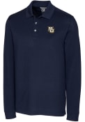 Marquette Golden Eagles Cutter and Buck Advantage Pique Polo Shirt - Navy Blue