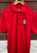St Louis Cardinals Cutter and Buck Fairwood Polo Shirt - Red