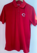 Cincinnati Reds Cutter and Buck Fairwood Polo Shirt - Red