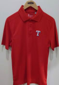 Texas Rangers Cutter and Buck Fairwood Polo Shirt - Red