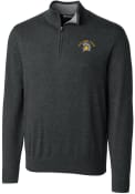 San Jose State Spartans Cutter and Buck Lakemont 1/4 Zip Pullover - Charcoal