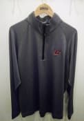 Central Michigan Chippewas Cutter and Buck Jackson 1/4 Zip Pullover - Grey