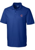 Chicago Cubs Cutter and Buck Chelan Polo Shirt - Blue