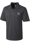 Kansas City Royals Cutter and Buck Chelan Polo Shirt - Charcoal