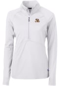 LSU Tigers Womens Cutter and Buck Adapt Eco Pullover - White