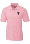 Howard Bison Cutter and Buck Advantage Space Dye Polo Shirt - Red