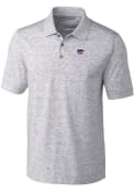 K-State Wildcats Cutter and Buck Advantage Space Dye Polo Shirt - Grey