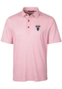 Howard Bison Cutter and Buck Pike Double Dot Polo Shirt - Red