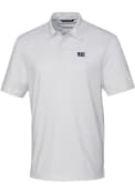 Jackson State Tigers Cutter and Buck Pike Double Dot Polo Shirt - White