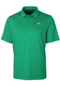 Florida A&M Rattlers Cutter and Buck Forge Pencil Stripe Polo Shirt - Green