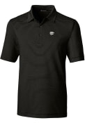 K-State Wildcats Cutter and Buck Forge Pencil Stripe Polo Shirt - Black