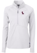 Ole Miss Rebels Womens Cutter and Buck Adapt Eco Pullover - White