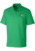 Florida A&M Rattlers Cutter and Buck Drytec Genre Textured Polo Shirt - Green