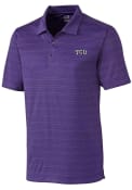 TCU Horned Frogs Cutter and Buck Interbay Polo Shirt - Purple