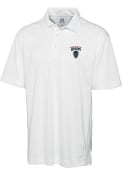 Howard Bison Cutter and Buck Drytec Genre Textured Polo Shirt - White