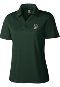 Michigan State Spartans Womens Cutter and Buck Genre Polo Shirt - Green