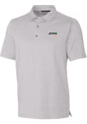 Florida A&M Rattlers Cutter and Buck Forge Heathered Polo Shirt - Grey