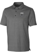 Howard Bison Cutter and Buck Forge Heathered Polo Shirt - Charcoal