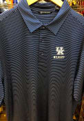 Kentucky Wildcats Cutter and Buck Forge Pencil Polo Shirt - Blue