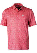 Houston Cougars Cutter and Buck Pike Constellation Polo Shirt - Red