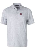 Rutgers Scarlet Knights Cutter and Buck Pike Constellation Polo Shirt - Grey