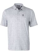 Virginia Cavaliers Cutter and Buck Pike Constellation Polo Shirt - Grey