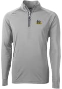 Drexel Dragons Cutter and Buck Adapt Eco Knit 1/4 Zip Pullover - Grey