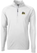 Drexel Dragons Cutter and Buck Adapt Eco Knit 1/4 Zip Pullover - White