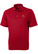 Iowa State Cyclones Cutter and Buck Virtue Eco Pique Polo Shirt - Red