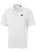 K-State Wildcats Cutter and Buck Virtue Eco Pique Polo Shirt - White