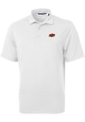 Oklahoma State Cowboys Cutter and Buck Virtue Eco Pique Polo Shirt - White